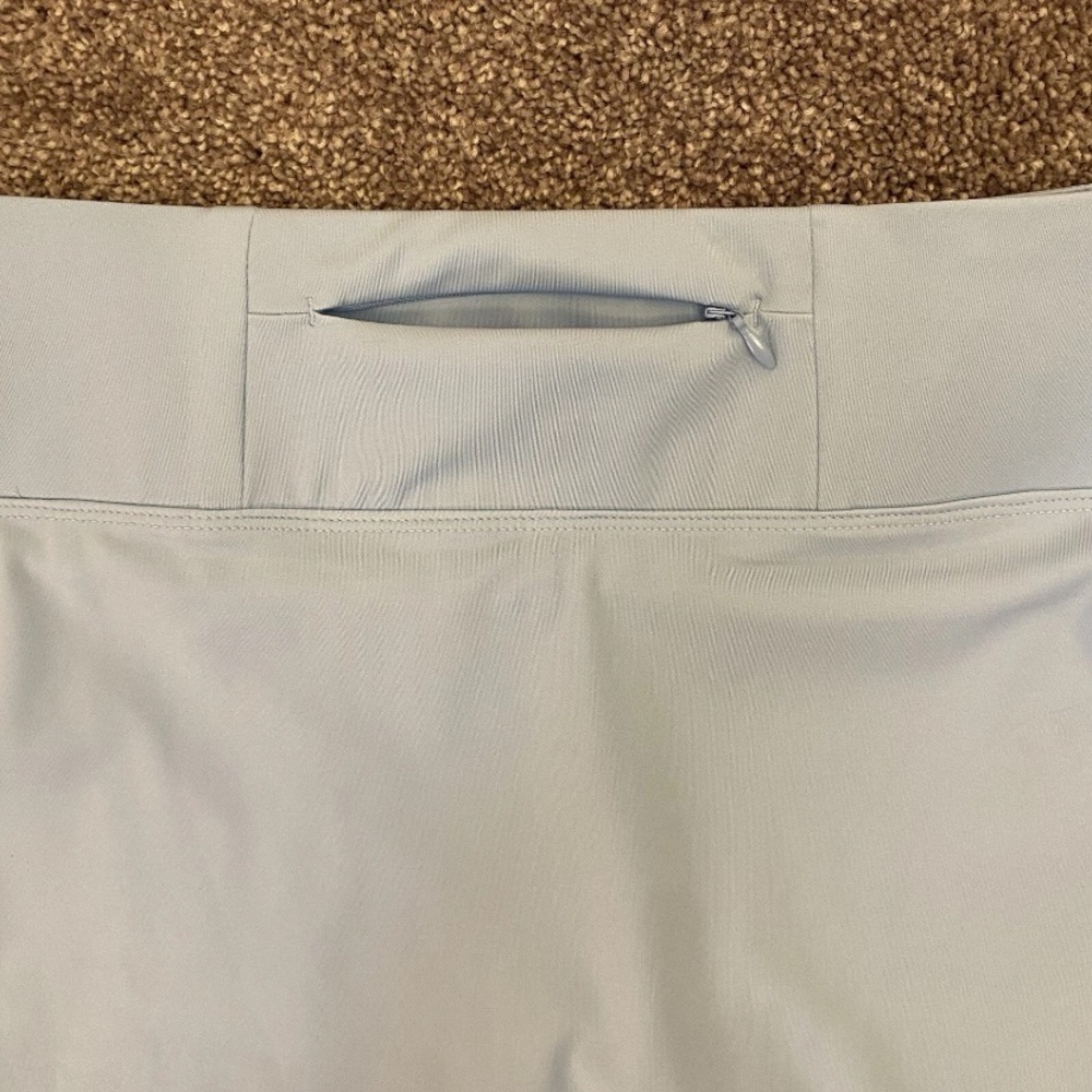 Tommy Bahama Womens Pull On Side Pleated Light Blue Active Skort Size M - NWT - Picture 9 of 14